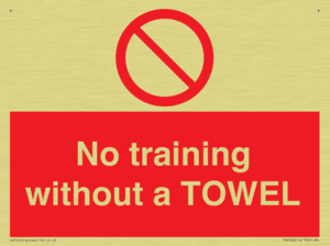 No training without a TOWEL